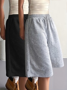 Shorts pour femmes 2026 – Vente <span class=keywords><strong>en</strong></span> gros, haute qualité, respirants, personnalisables, sportswear et vêtements décontractés, couleur unie, légers et respirants - Product Image 1