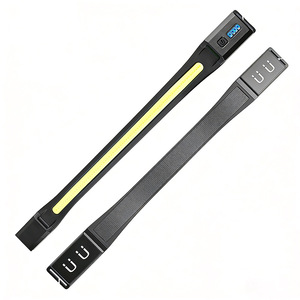 ไฟทำงานซิลิโคนความเข้มสูง COB แบบชาร์จ USB พร้อมแบตเตอรี่ในตัว ไฟคาดหน้าอกสำหรับวิ่งกลางแจ้ง แคมป์ปิ้ง และวิ่งกลางคืน - Product Image 2