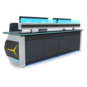 Scrivania di controllo della lampada a LED personalizzata, scrivania da ufficio, centro di comando, controllo della postazione di lavoro del <span class=keywords><strong>Computer</strong></span> - Product Image 4