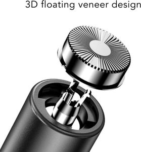 Rasoir de sécurité rechargeable 2 en 1, double lame en acier inoxydable, manche en plastique, mini rasoir portable pour hommes - Product Image 3