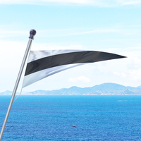 Bandera de código personalizada para velero, artículo promocional, Bandera de señal