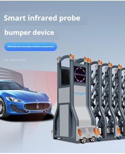 Heißer Verkauf: Aluminium-Falttore – Automatische, kommerzielle Sicherheits-Falttore für Parkplätze in Vororte, Villen und Fabriken - Product Image 1