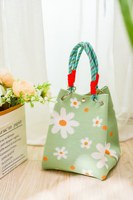 Tas Belanja Rajut Estetik Crochet, Tas Selempang Wanita, Tas Pantai, Tas Selempang Santai Motif Bunga Matahari