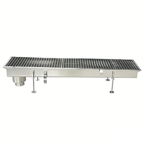 Sistema di Drenaggio Professionale per Cucine Commerciali, Canale di Scarico Anti-Intasamento in Acciaio Inox, OEM ODM - Product Image 1
