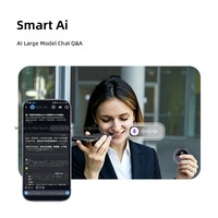 Traducteur vocal portable magnétique mini pour la transcription en temps réel des procès-verbaux de réunion avec IA et fonction de clonage sonore