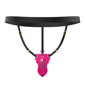 String vibrateur portable contrôlé par application, rechargeable, design papillon discret, sangle réglable, idéal pour les couples et les jeux en solo - Product Image 6