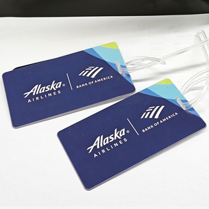 Étiquette de <span class=keywords><strong>bagage</strong></span> à logo personnalisé étiquette de valise en plastique à bas prix en gros avec étiquette nominative pour le voyage - Product Image 4