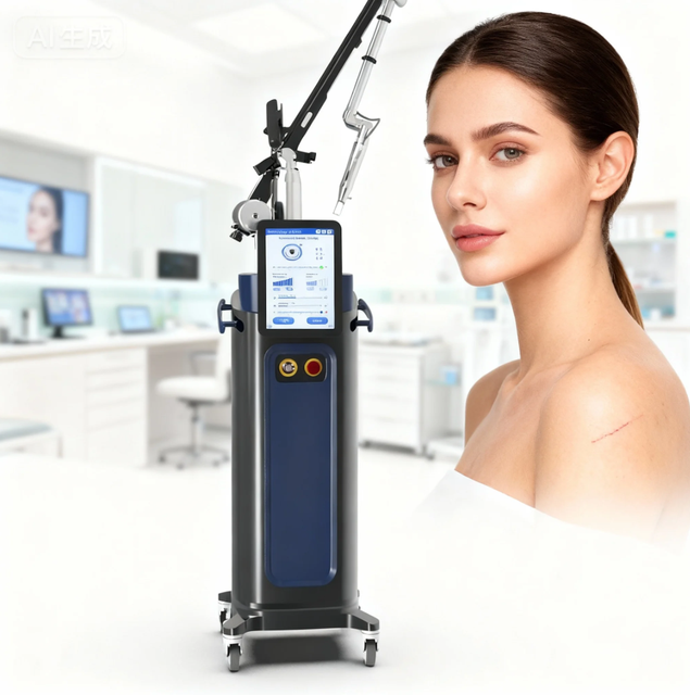 2025 Co2 Fractional Laser with Articulated Arm Laser Co2 Fractional Portatil 70 Watts