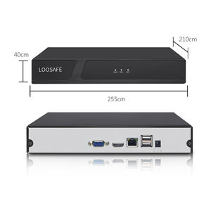 Loosafe Full Hd 5mp 16-kanaals Ip Cctv Nvr Camera Poe Kit Outdoor Kleurrijke Foto Motion Beveiligingssysteem - Product Image 2