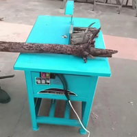 Scie à table horizontale puissante 3KW/4KW avec tension personnalisée (220V/110V/380V) pour le travail du bois et la menuiserie de précision