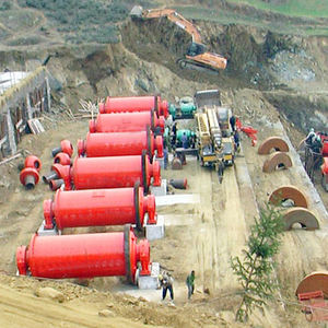 Broyeur à boulets pour minerai d'or 3, 5, 10 tonnes par heure, prix Chine, avec revêtement en caoutchouc et roulement de moteur minier - Product Image 6