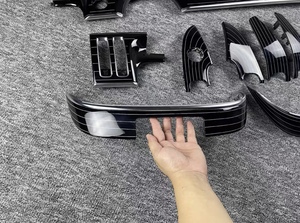 Painel Acabamento Piano Brushed para Mercedes-Benz W223, Painel Acabamento Piano Brushed para Mercedes-Benz W223 Modificado para Maybach - Product Image 5