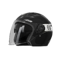 Casques de moto rétro XL visière en fibre de carbone fermeture rapide visibilité accrue pour les conditions de faible luminosité ABS nouveau