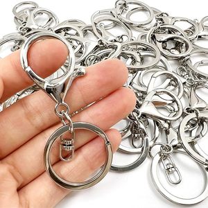 Llaveros de Oro con Anillas y Cadenas de 1.92 pulgadas, Kit de Herrajes DIY para Llaveros, Accesorios para Anillas de Llaves para Proyectos de Fabricación de Llaveros - Product Image 3
