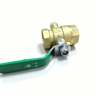 Válvula de Bola Eléctrica de Latón para Tuberías de Agua de Alta Temperatura con Rosca Hembra para Uso Doméstico e Industrial (OEM Disponible)