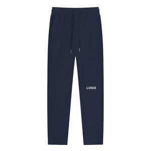 Pantalon de <span class=keywords><strong>jogging</strong></span> ample et décontracté en coton pour homme, style streetwear, avec bandes latérales larges et superposées - Service OEM - Product Image 2