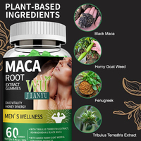 Gommes Maca Energy pour adultes hommes soutient la vitalité et la santé globale pour les hommes et les femmes.