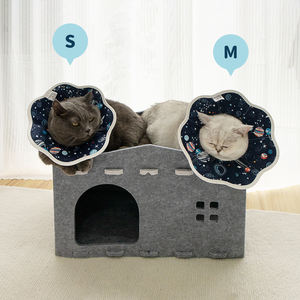 समायोज्य गर्दन स्कार्फ बिल्ली ठीक नरम समग्र कपड़े टिकाऊ पशु पैटर्न - Product Image 6