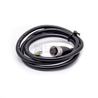 Conector Impermeable M12 de 17 Pines, Cable de Sensor Macho-Hembra IP67