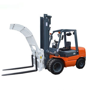 中国供应商电动/柴油叉车中部崎岖地形叉车3吨4吨5吨带橡胶轮胎 - Product Image 5