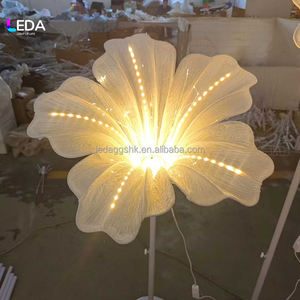 LEDA - Decoración para el Pasillo de Boda, Soporte para Flores de Gloría de la Mañana, Fondo con Luces LED para Eventos y Fiestas - Product Image 5