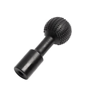 Spherical Spiked Grinding Head 40mm Ball 14mm 10mm Shank For Wood Carving Electric <b>Grinder</b> <b>Metal</b> Polishing Tool - Product Image 4