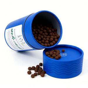 Tube en papier kraft <span class=keywords><strong>de</strong></span> qualité alimentaire personnalisé, doublé <span class=keywords><strong>de</strong></span> feuille d'aluminium, boîte cylindrique biodégradable pour l'emballage <span class=keywords><strong>de</strong></span> chocolats, <span class=keywords><strong>de</strong></span> truffes, <span class=keywords><strong>de</strong></span> bonbons et <span class=keywords><strong>de</strong></span> biscuits - Product Image 5