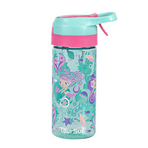 Toptan BPA içermeyen plastik spor su şişesi saman Tritan Sipper ile tırmanma için dış mekan sporları su şişesi sprey ile - Product Image 4