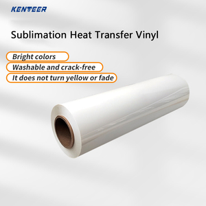 Vinilo <span class=keywords><strong>Textil</strong></span> de Alta Densidad para Sublimación HTV / Vinilo <span class=keywords><strong>Sublimable</strong></span> Imprimible, Rollo de Papel Vinílico Blanco para Sublimación, Vinilo <span class=keywords><strong>Textil</strong></span> para Tela - Product Image 2