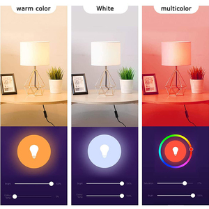 Bóng Đèn Nến <span class=keywords><strong>LED</strong></span> 9W <span class=keywords><strong>WIFI</strong></span> Bóng Đèn Nến Thông Minh Cơ Sở Chiếu Sáng Trong Nhà Điều Khiển Bằng Giọng Nói Thay Đổi Màu Sắc Âm Nhạc Alexa Tuya Bóng Đèn - Product Image 4