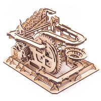 2025 mejores regalos de Navidad educativos niños mármol Run 3D Kits de construcción rompecabezas complejo mecánico artesanía de madera decoración juguete