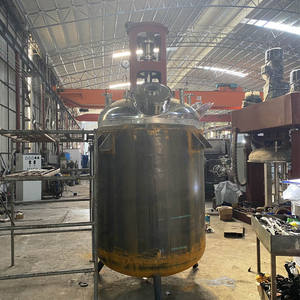 Emulsion Paint Production Lines <b>High</b> <b>Temperature</b> Hot Melt Glue <b>Adhesive</b> Machine Stainless Steel Chemical Mixing Reactor - Product Image 5