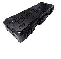 Boîte de toit de voiture portable sur mesure, étanche, nouveau design, boîte à outils pour voitures