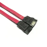 Cable Divisor SATA de 7 Pines Macho a Hembra para Transferencia de Datos de Disco Duro, Cable de Extensión para Computadora Portátil, SSD, HDD