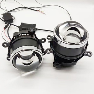 Sanvi 3 Inch Headlights 5500K 40W Bi <b>Led</b> <b>Projector</b> Lens Car UniversalHondaToyotaNissan Bracket Fog Lights - Product Image 3