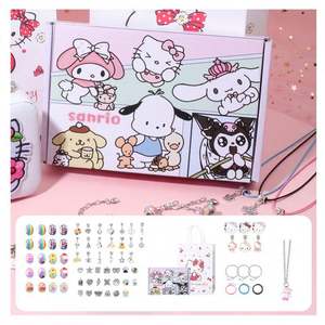 Wholesale Bulk Educational DIY Bracelet Charms Making Kit <b>Plastic</b> <b>Beads</b> Fantasy Sci-Fi Theme Jewelry Supplies for Kids 3+ Unique - Product Image 3