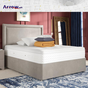 Hotel in lattice naturale Memory Foam materasso alto pollici King/Queen Size comprimere arrotolare il sonno tasca A molla letto in una scatola - Product Image 4