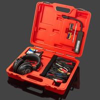 Kit de stéthoscope électronique combiné, outil de diagnostic de bruit pour mécanicien automobile, six canaux, robuste pour outils de mécanicien