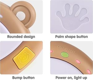 Juguete Musical para Bebés, Instrumentos de Percusión Electrónicos <span class=keywords><strong>TUMAMA</strong></span> con Luz y Sonido - Product Image 3