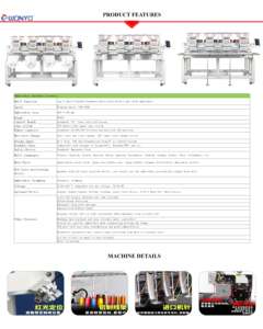 Mesin bordir kepala tunggal industri digunakan untuk datar kompak/topi/Kaus/garmen/logo/bordir 3D untuk dijual - Product Image 3