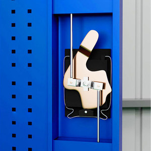 Armoire à outils industrielle en acier verrouillable de 72 pouces avec support OEM/ODM, robuste, haute capacité de charge, finition thermolaquée - Product Image 5