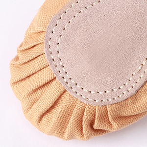 Chaussons de ballet pour filles, chaussons de ballet en toile, chaussons de ballet à semelle fendue en cuir pour enfants en bas âge, chaussures de danse - Product Image 6