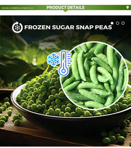Venta al por mayor nueva cosecha IQF azúcar verde congelado Snap guisantes <span class=keywords><strong>verduras</strong></span> congeladas azúcar verde Snap guisantes - Product Image 4