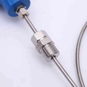 Thermomètre à thermocouple blindé de type K et J PT100 WRNK-191/131/291R, résistance thermique pliable et résistante à la température - Product Image 3