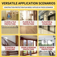 Tapis de protection spécial pour la rénovation de la maison, résistant à l'usure, anti-poussière, écologique, protection du sol