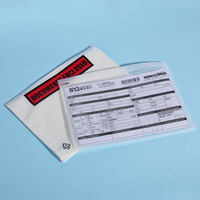 Liste de colisage transparente manchon d'enveloppe adhésif fermé taille personnalisée pochettes d'enveloppe d'emballage étanche