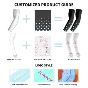 Manchons <span class=keywords><strong>de</strong></span> <span class=keywords><strong>compression</strong></span> respirants personnalisables avec logo pour tatouage, manches complètes pour bras, pour adultes - Product Image 4