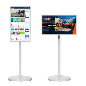 Pantalla Digital Interactiva Móvil con Pantalla Táctil Inteligente Enrollable, para Uso en Interiores, de 15.6/32 Pulgadas - Product Image 1
