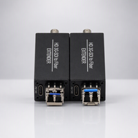 Convertisseur Mini 3G SDI vers Fibre Optique 1080P60Hz LC 10KM Non Compressé SMPTE 424M 292M pour Système AV