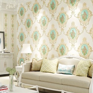 Adesivo Murale Floreale 3D in Tessuto Non Tessuto Pressato di Precisione, Autoadesivo e Rimovibile, Adatto <span class=keywords><strong>per</strong></span> Soggiorno e TV - Product Image 4